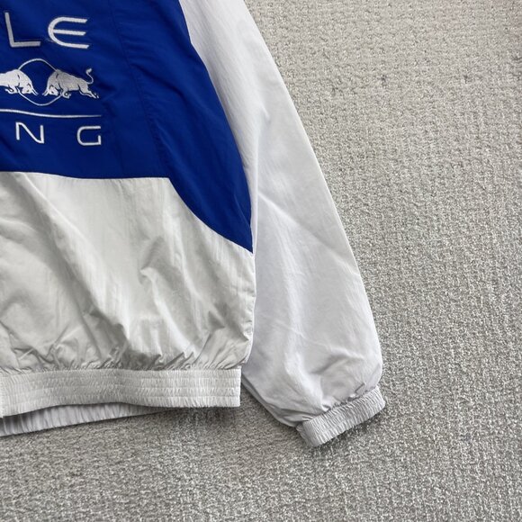 Hollister x Oracle Red Bull Racing Track Jacket Men’s L White / Blue Graphic - Picture 4 of 8